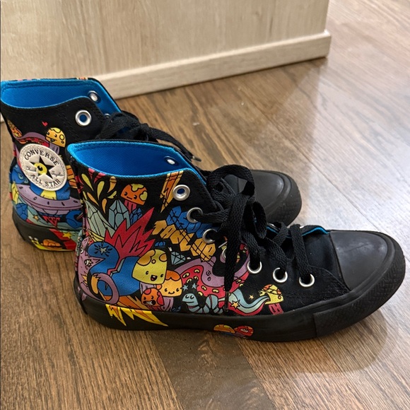 Converse All Star Chuck Taylor High-Top Graffiti Men’s Size 4 Women’s 6 Sneakers - Picture 1 of 11
